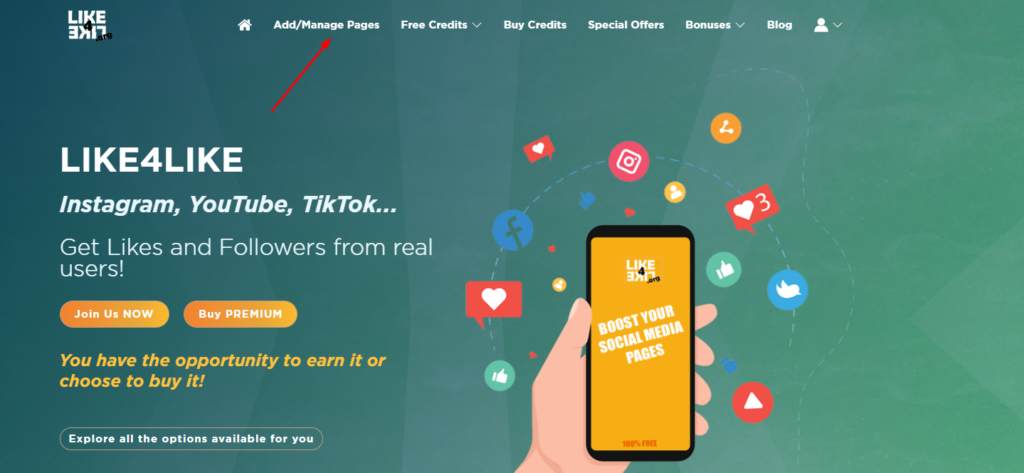 add manage pages add manage pages