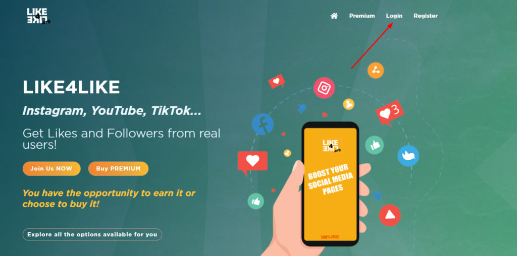 like4like login like4like login