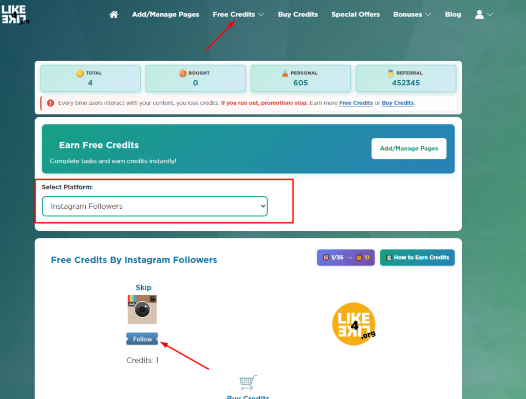 select platform select platform